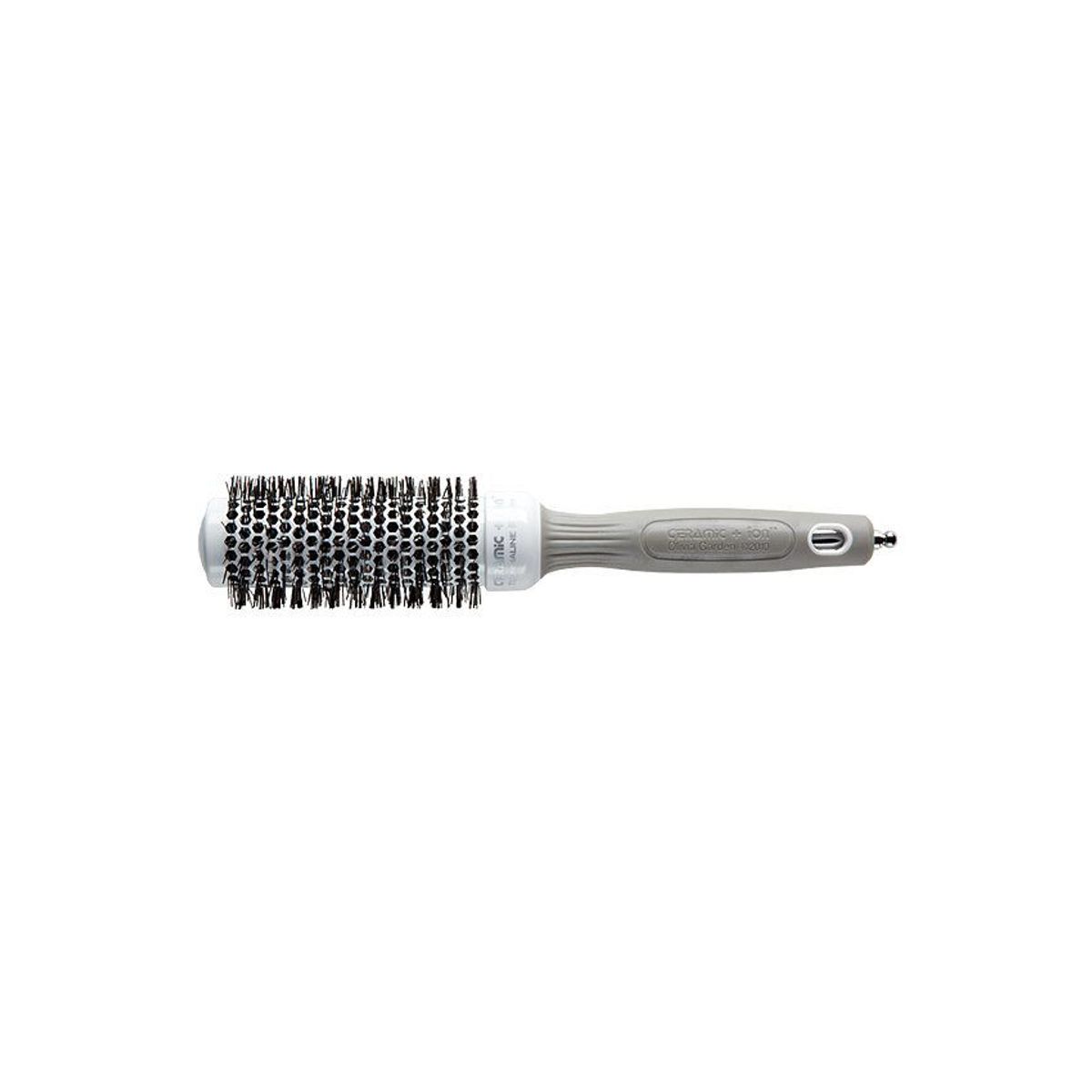 OLIVIA GARDEN - Cepillo Nano Thermic Ci-35 Redondo Olivia Garden Gris