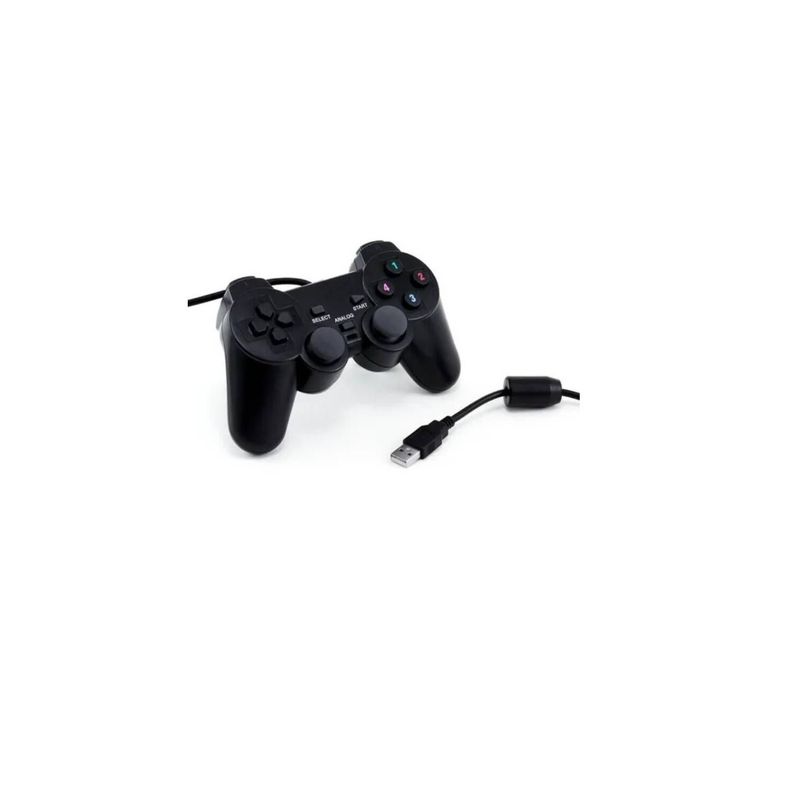 GENERICO - Control para pc alambrico vibration joypad
