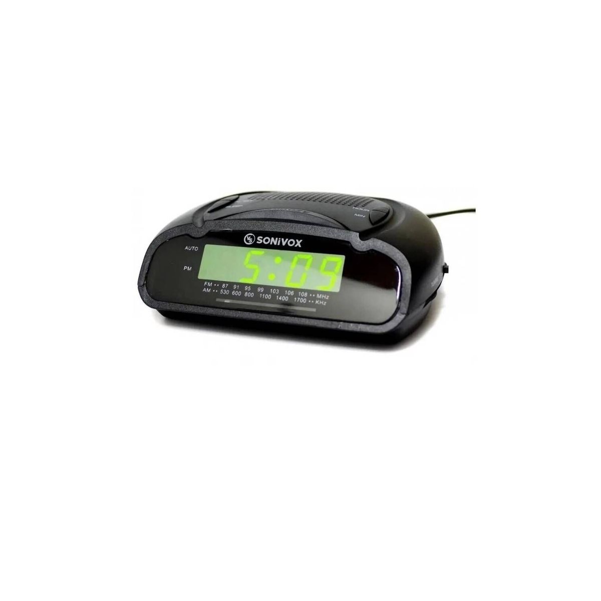 SONIVOX - Radio reloj despertado sonivox  led alarmavs-rc757