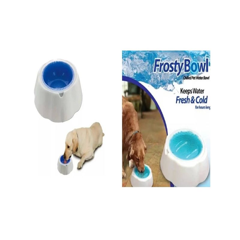 GENERICO - Bebedero refrigerante para tu mascota - frosty bow