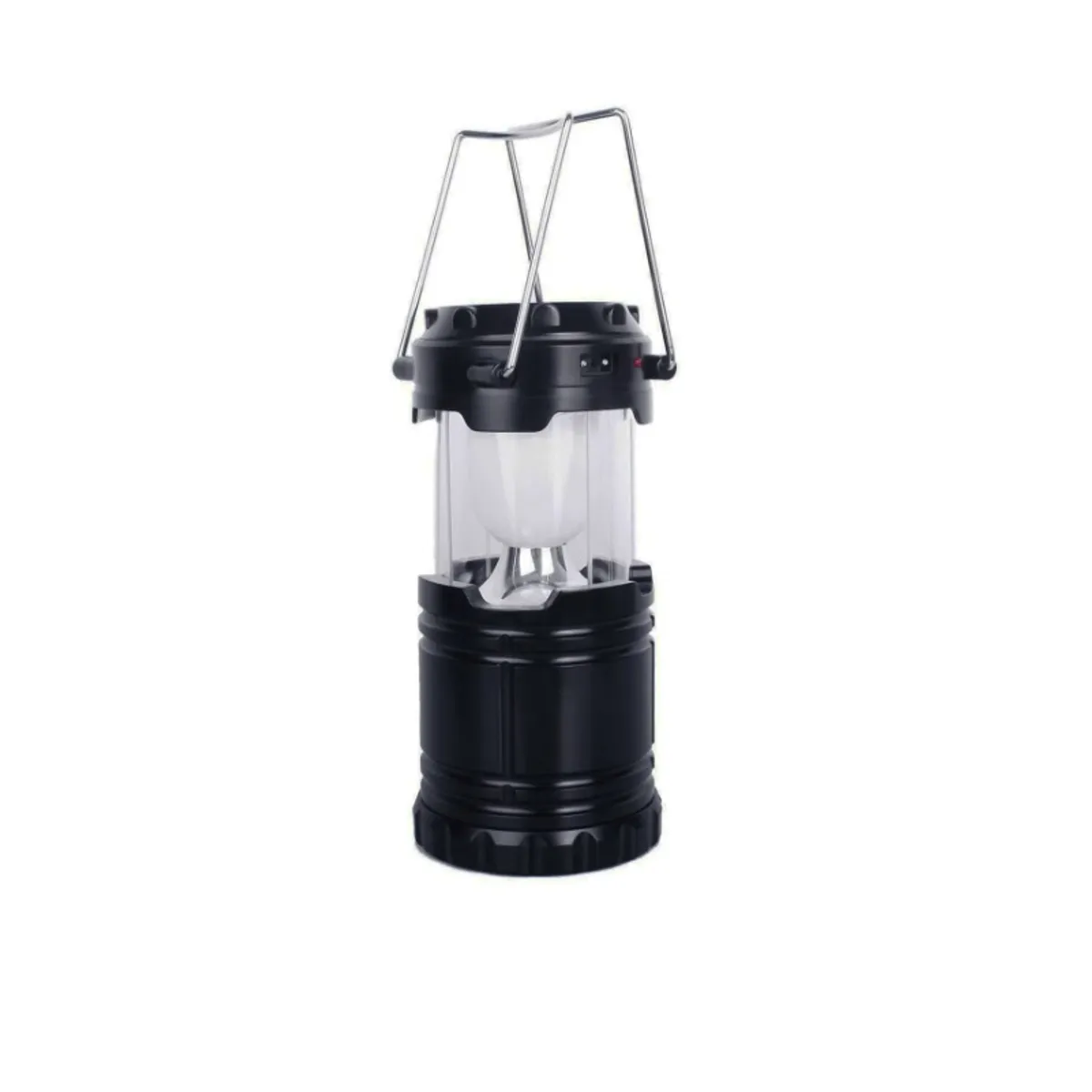GENERICO - Linterna de camping portátil recargable negro