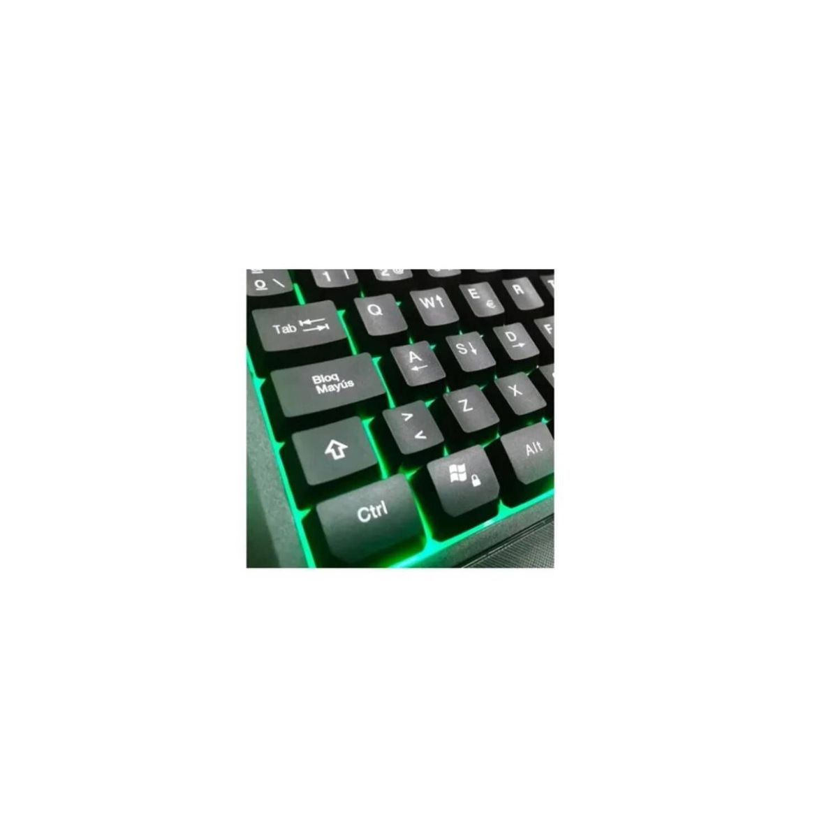 GENERICO - Teclado gamer multicolor rgb wb-540 alámbrico