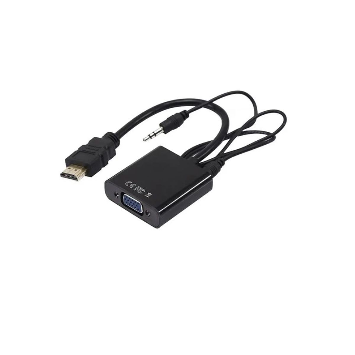 GENERICO - CONVERTIDOR DE HDMI A VGA CON AUDIO PC