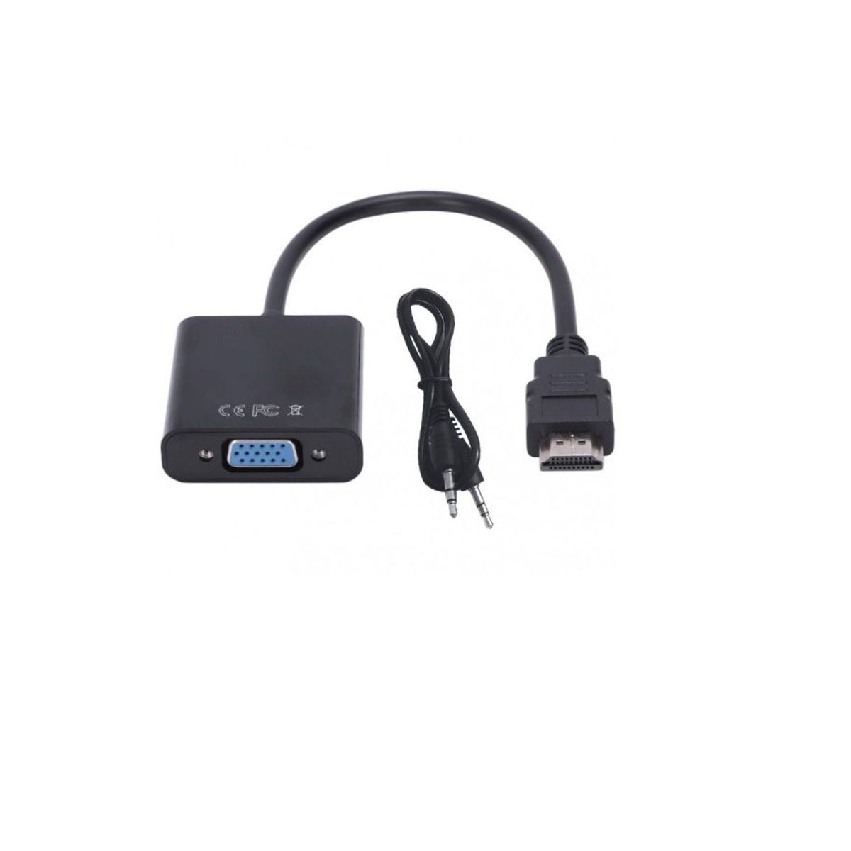 GENERICO - CONVERTIDOR DE HDMI A VGA CON AUDIO PC