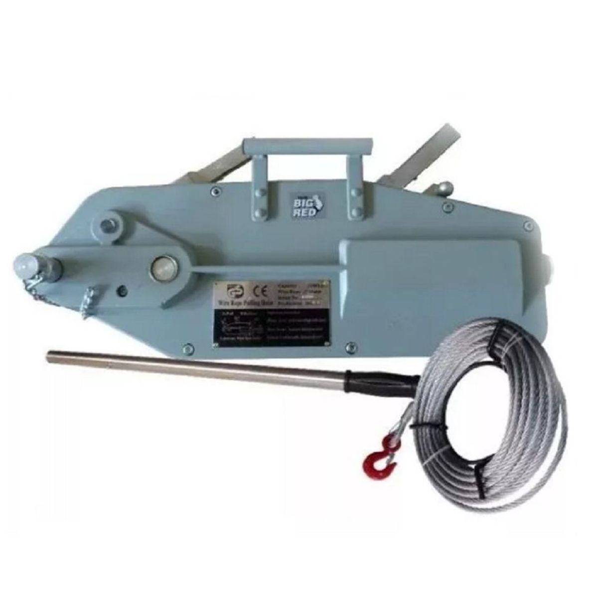 GENERICO - TIRFOR JALA CABLE 800 KG 20 METROS DE CABLE