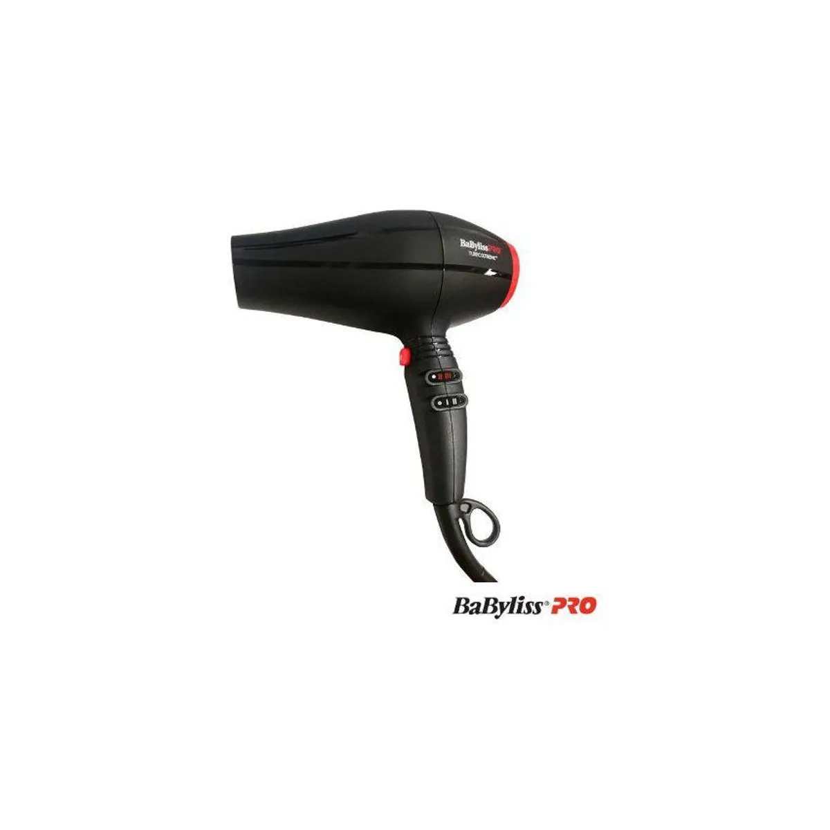 BABYLISS - Secador Profesional Turbo Xtreme Negro Babyliss 2200W