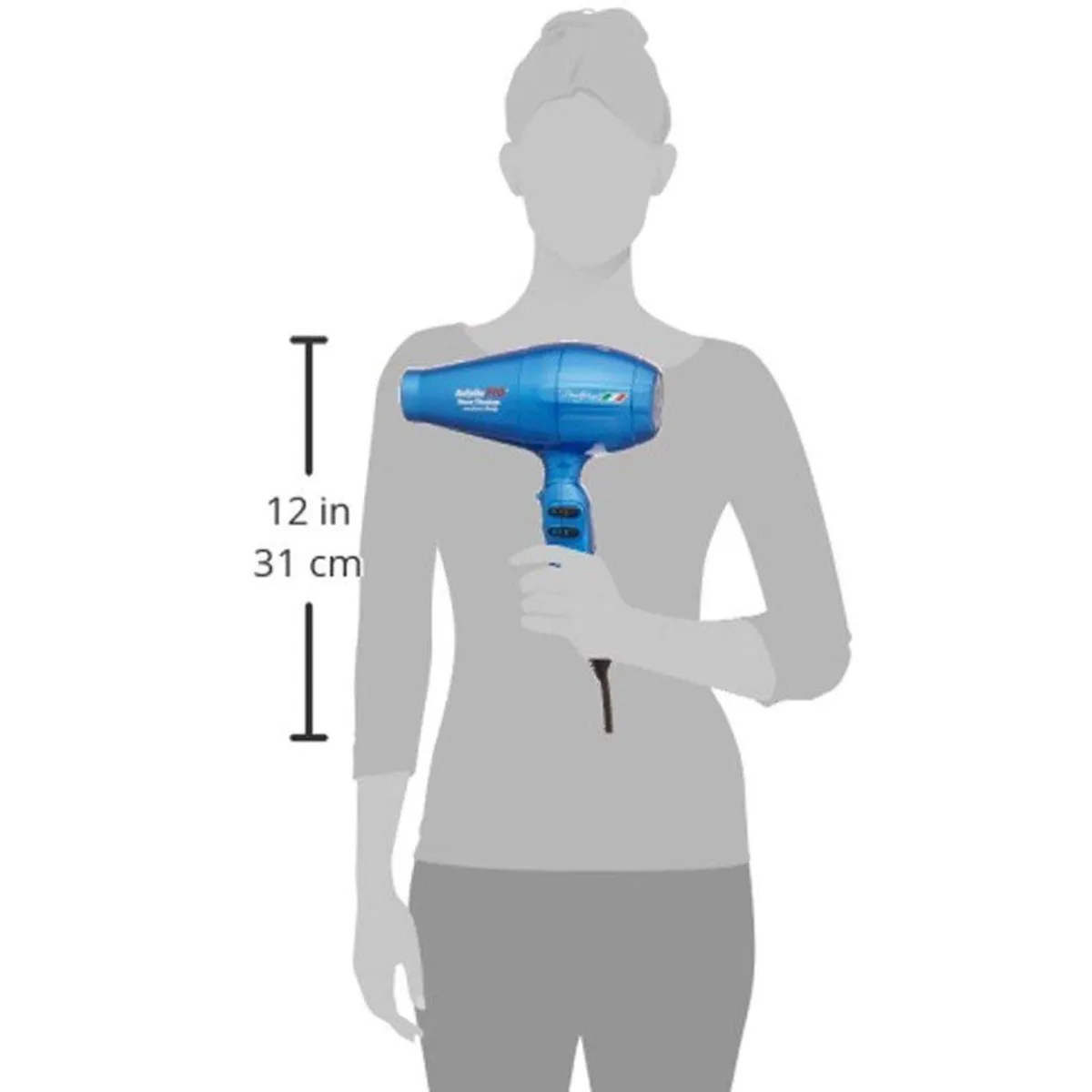 BABYLISS - Secador Profesional Turbo Xtreme Negro Babyliss 2200W