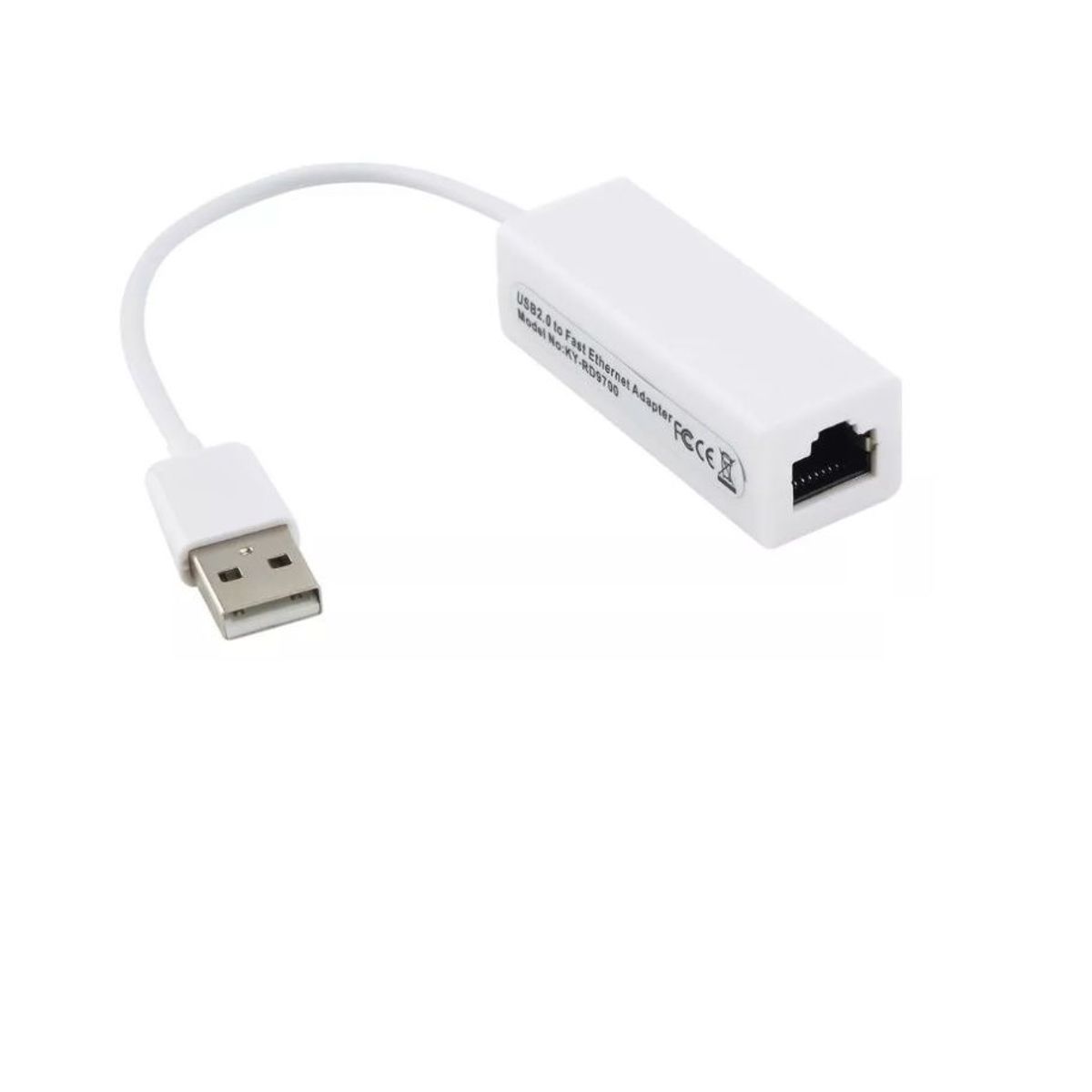 GENERICO - Adaptador de lan usb 2.0 ethernet rj45 de red