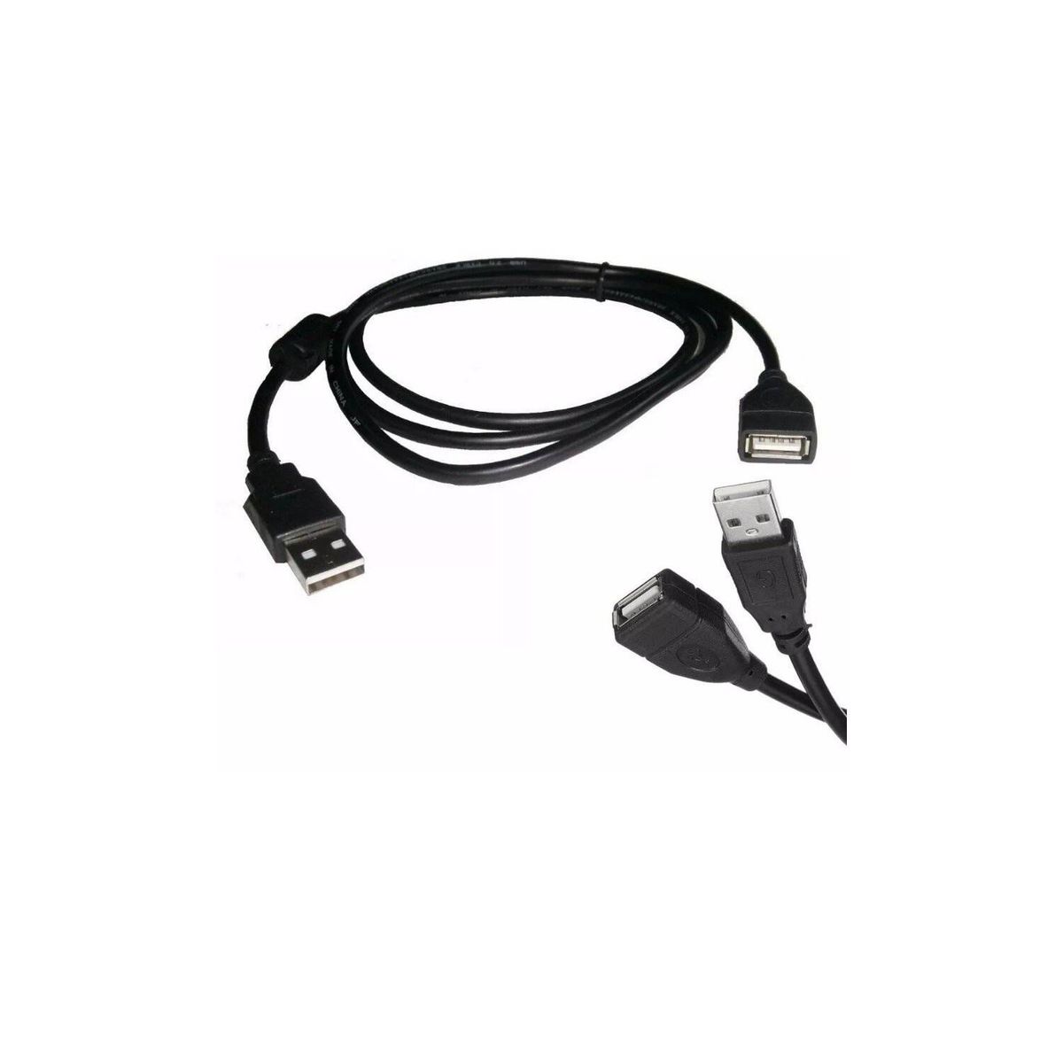 GENERICO - Extensión cable usb de 5 metros macho-hembra