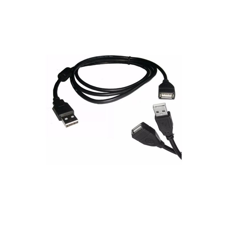 GENERICO - Extensión cable usb de 1.5 metros macho-hembra