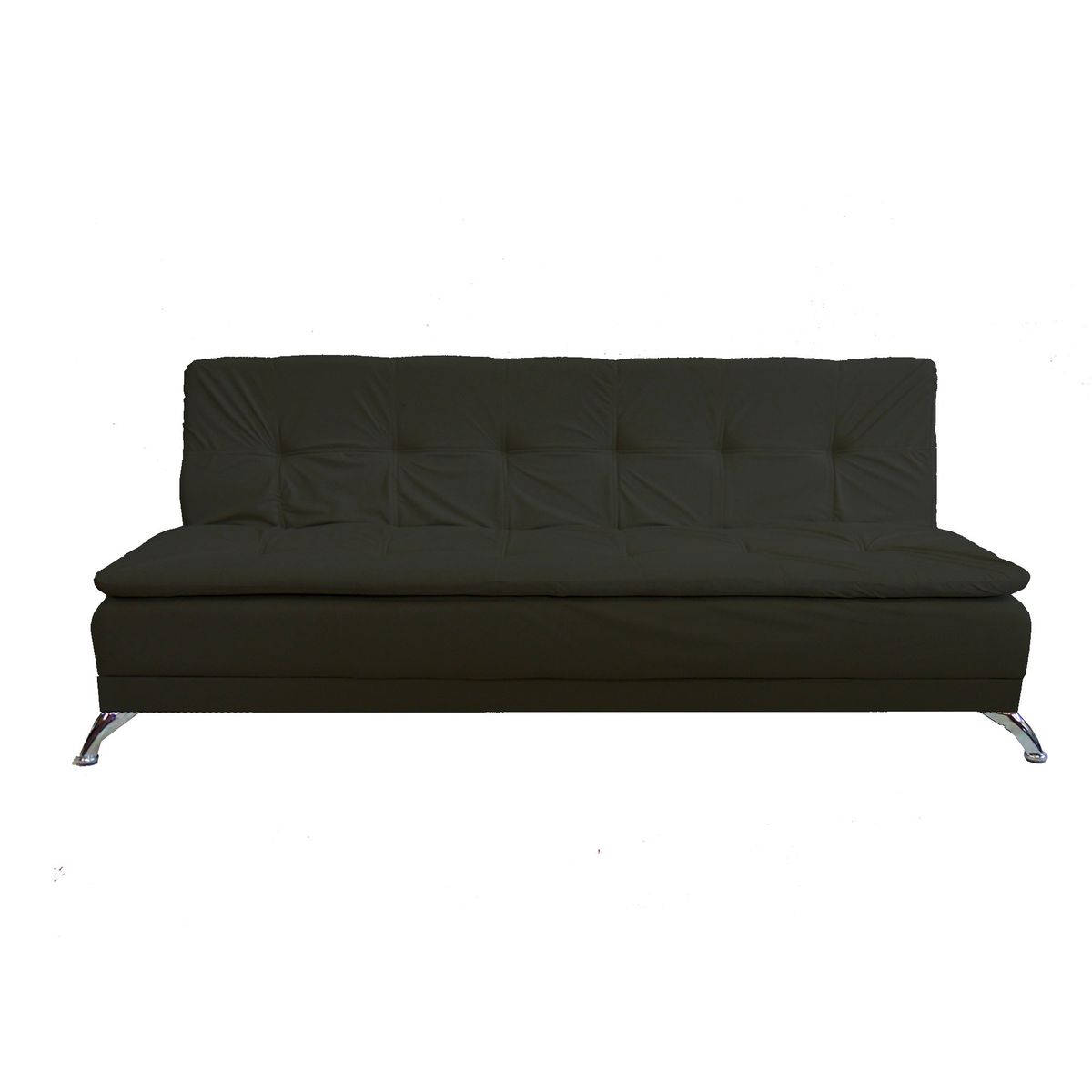 SOFA MARKET - Sofa Cama Note Clic Clac Tela Negro