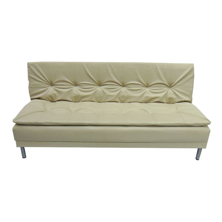 Sofa Cama Note Clic Clac Ecocuero Beige SOFA MARKET | Falabella Colombia