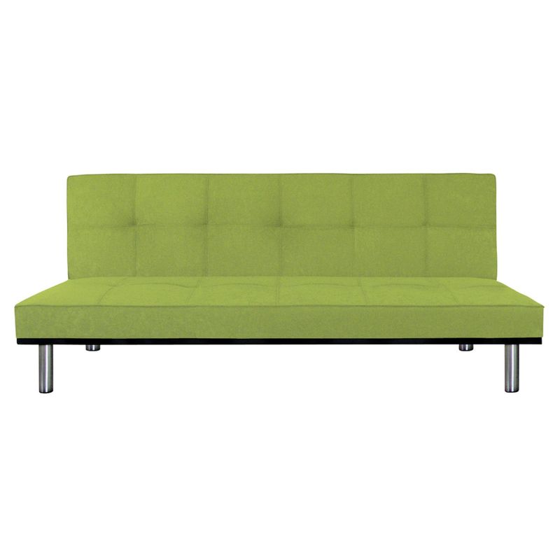 SOFA MARKET - Sofa Cama Aspen 3 Puestos Tela Verde