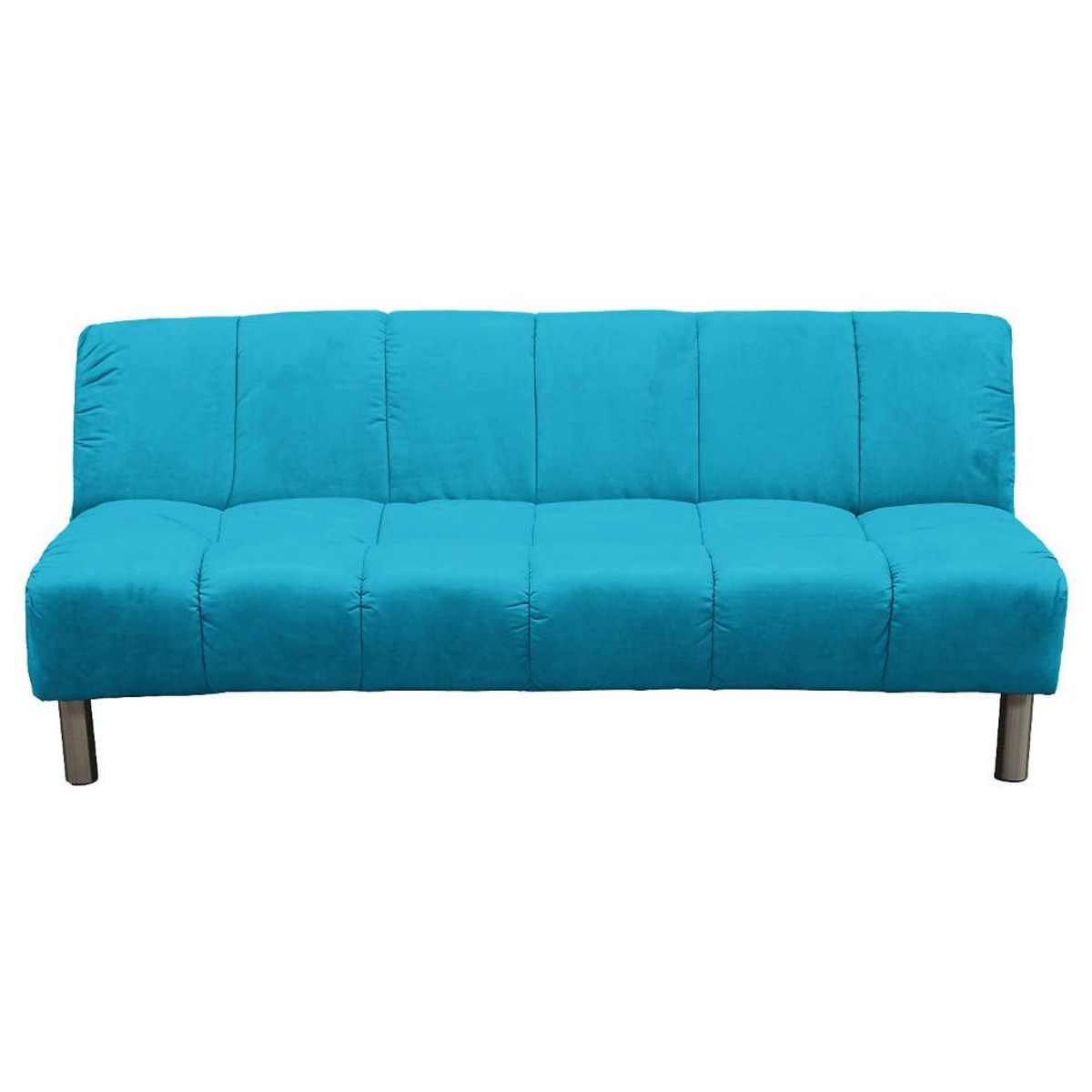 SOFA MARKET - Sofa Cama Royal 3 Puestos Tela Azul