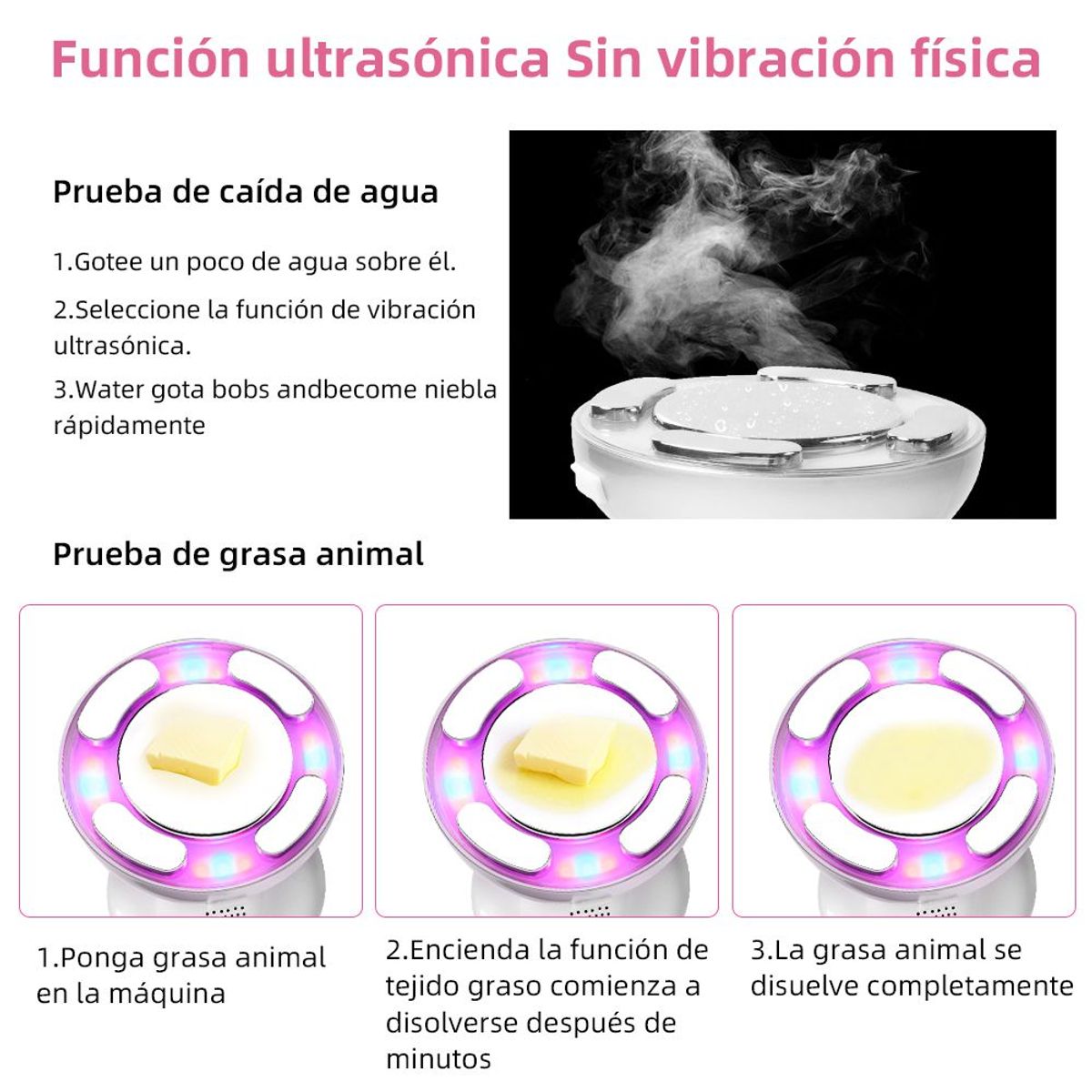 CARER SPARK - Cavitación ultrasónica Máquina de adelgazamiento Masajeador