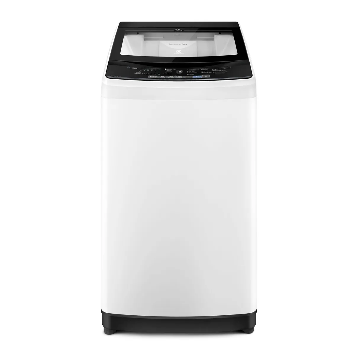 ELECTROLUX - Lavadora Electrolux Carga Superior 9, 5 Kg Panel Digital Premium Care Blanca EWIW95F6USVW
