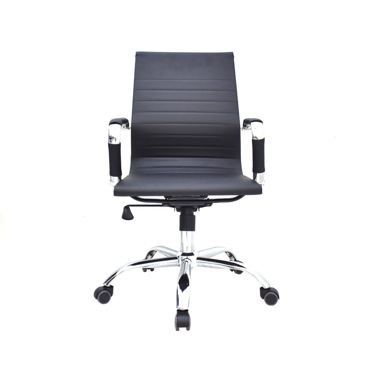 BONNO - Silla de Oficina Espaldar Medio Boss Eco Negro