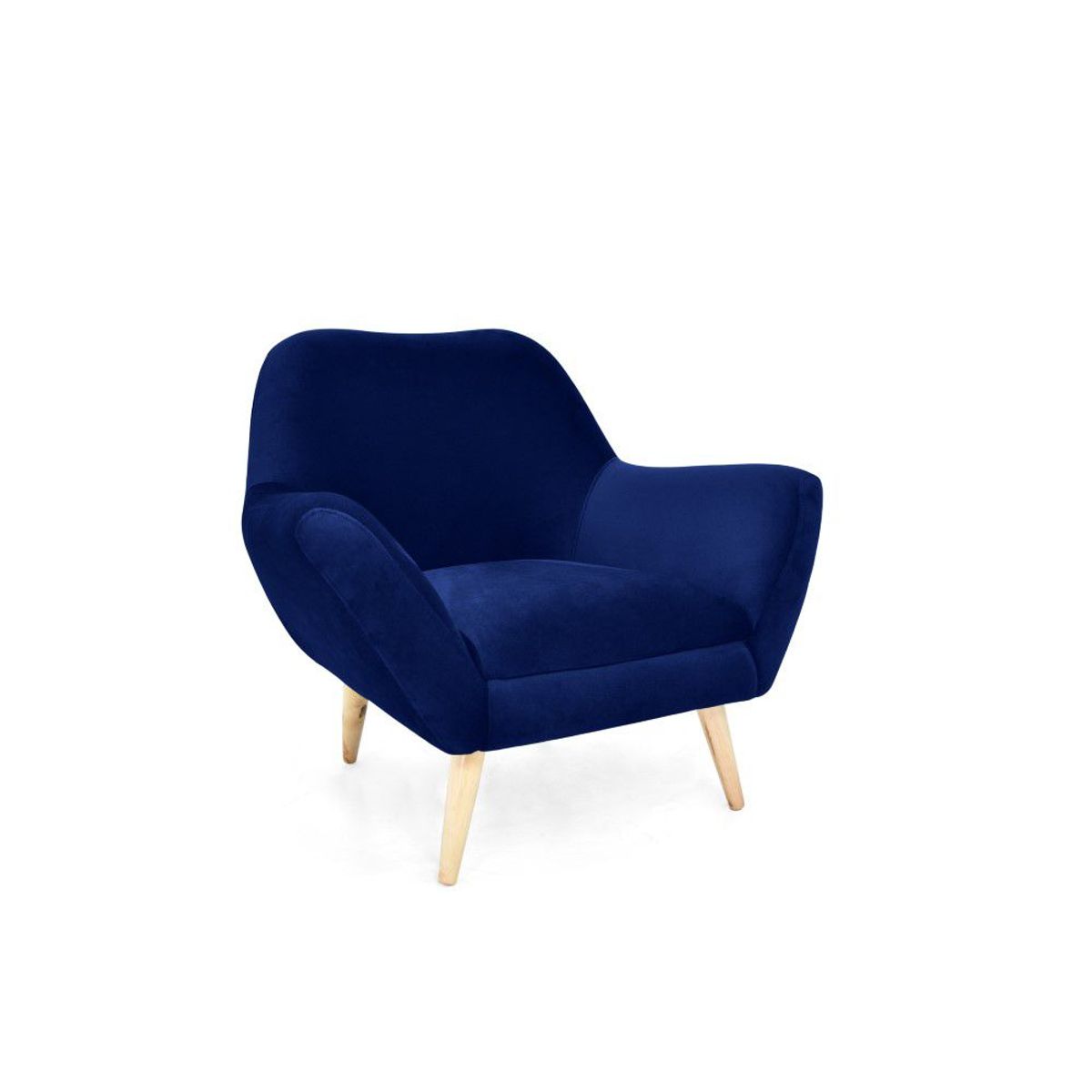 VENECIA - Poltrona Cannes en Tela Azul