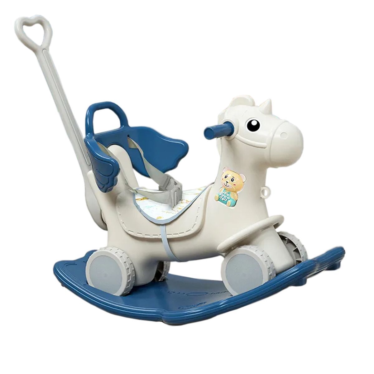 ENFANT'ASY - Caballito mecedor balancín 3 en 1