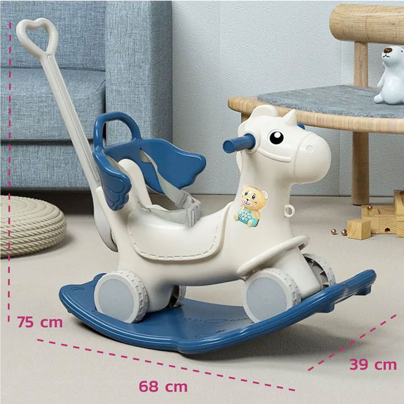 Caballo Mecedor Caballito Mecedora Plastico Caballito Balancín