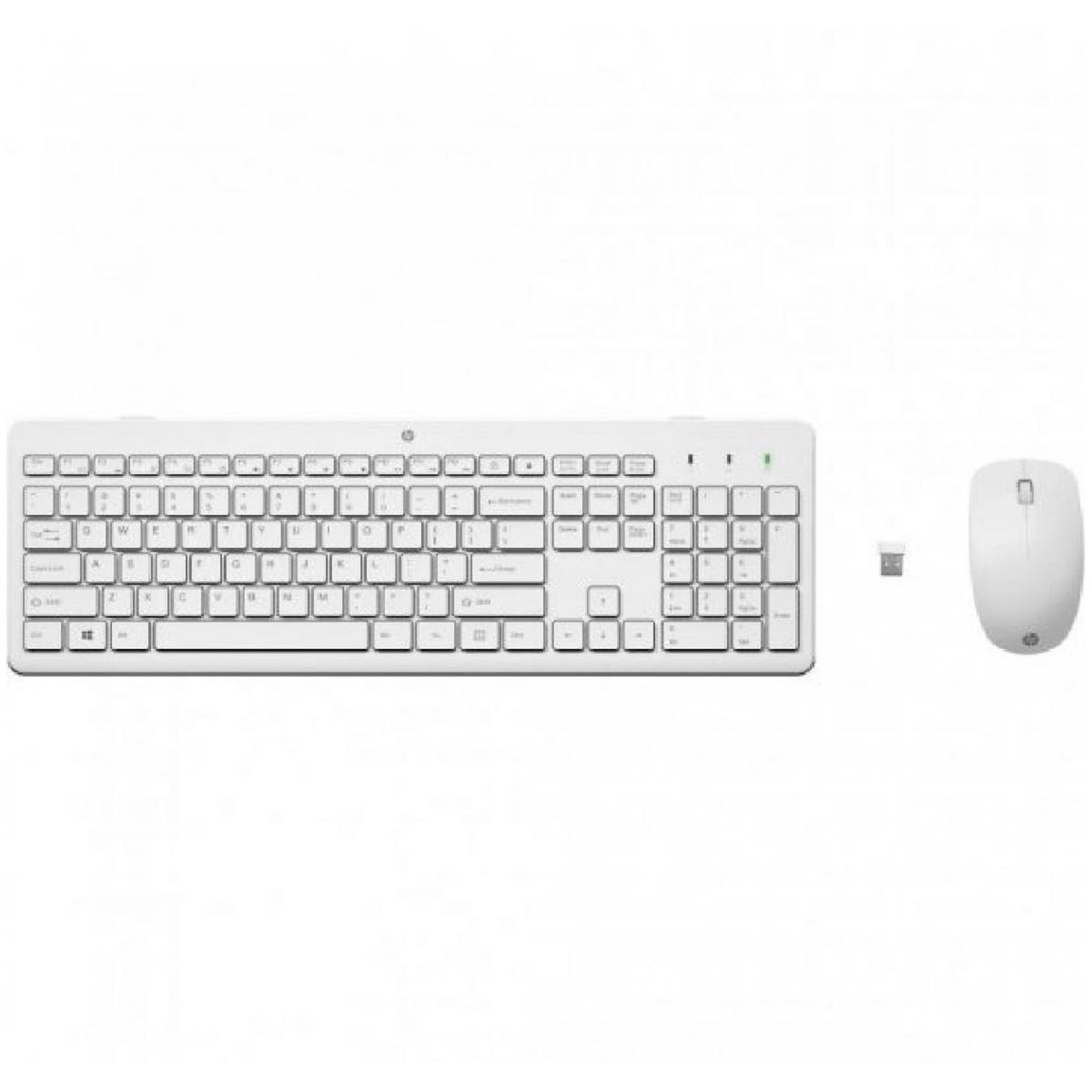 HP - Combo HP 230 Teclado + Mouse Inalambrico Blanco