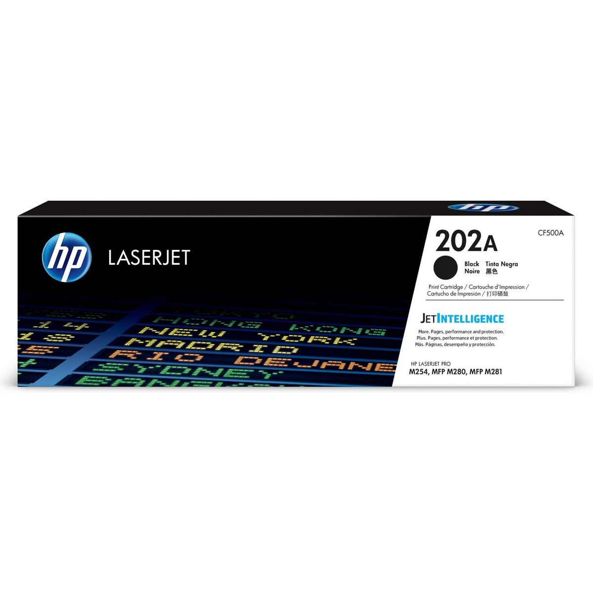 HP - Cartucho De Toner HP 202a Negro Original LaserJet CF500A