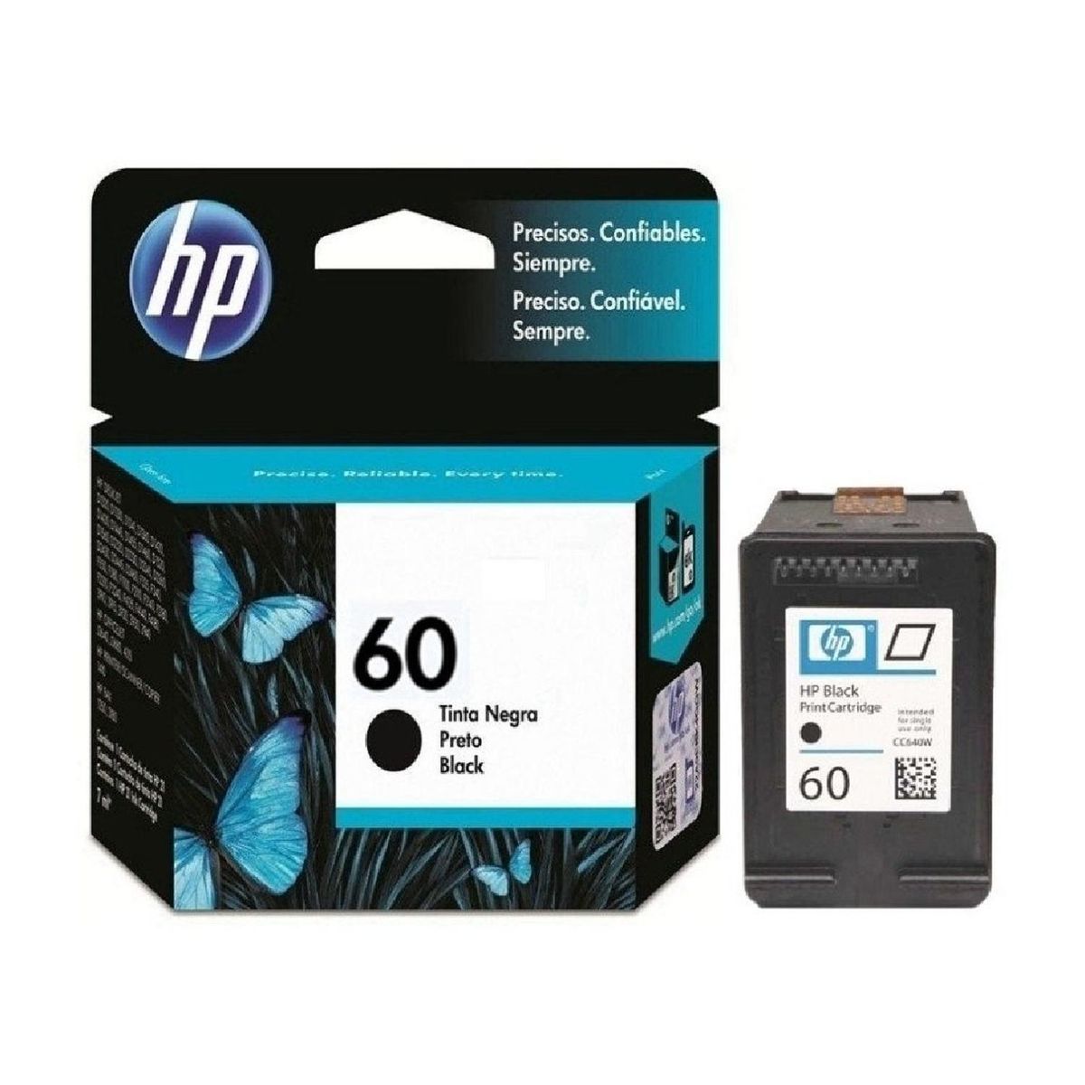 HP - Cartucho De Tinta Hp 60 Negra