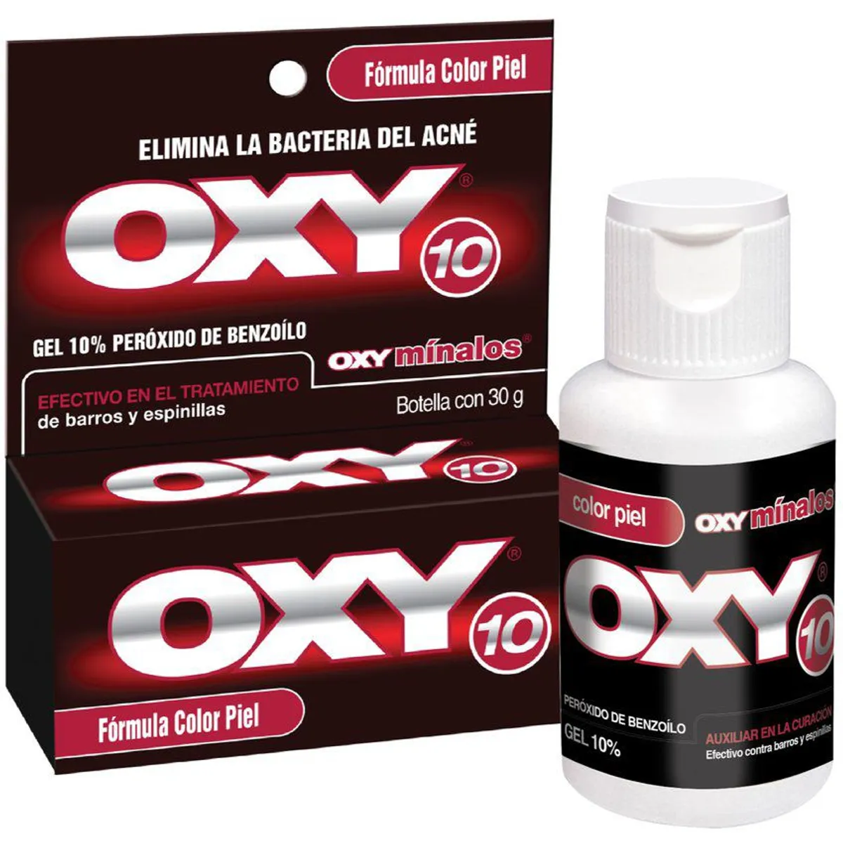 OXY - Gel Anti Acne Oxy 10 Color Piel 30 Gramos_.