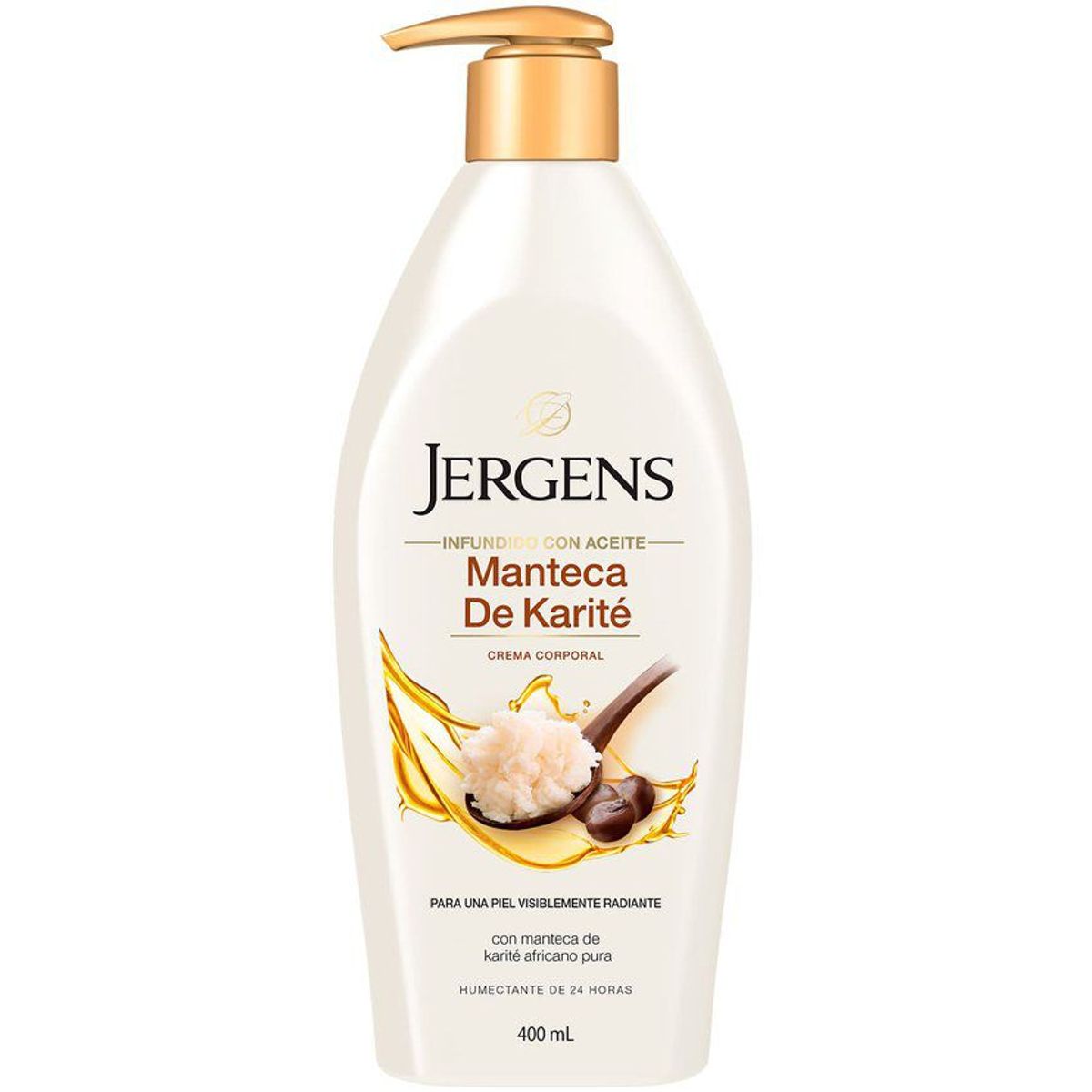 JERGENS - Crema Corporal Humectante Jergens Manteca de Karite 400 ml