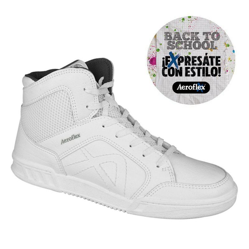 AEROFLEX - Tenis Hombre Blanco Aeroflex AJ3291-BLU