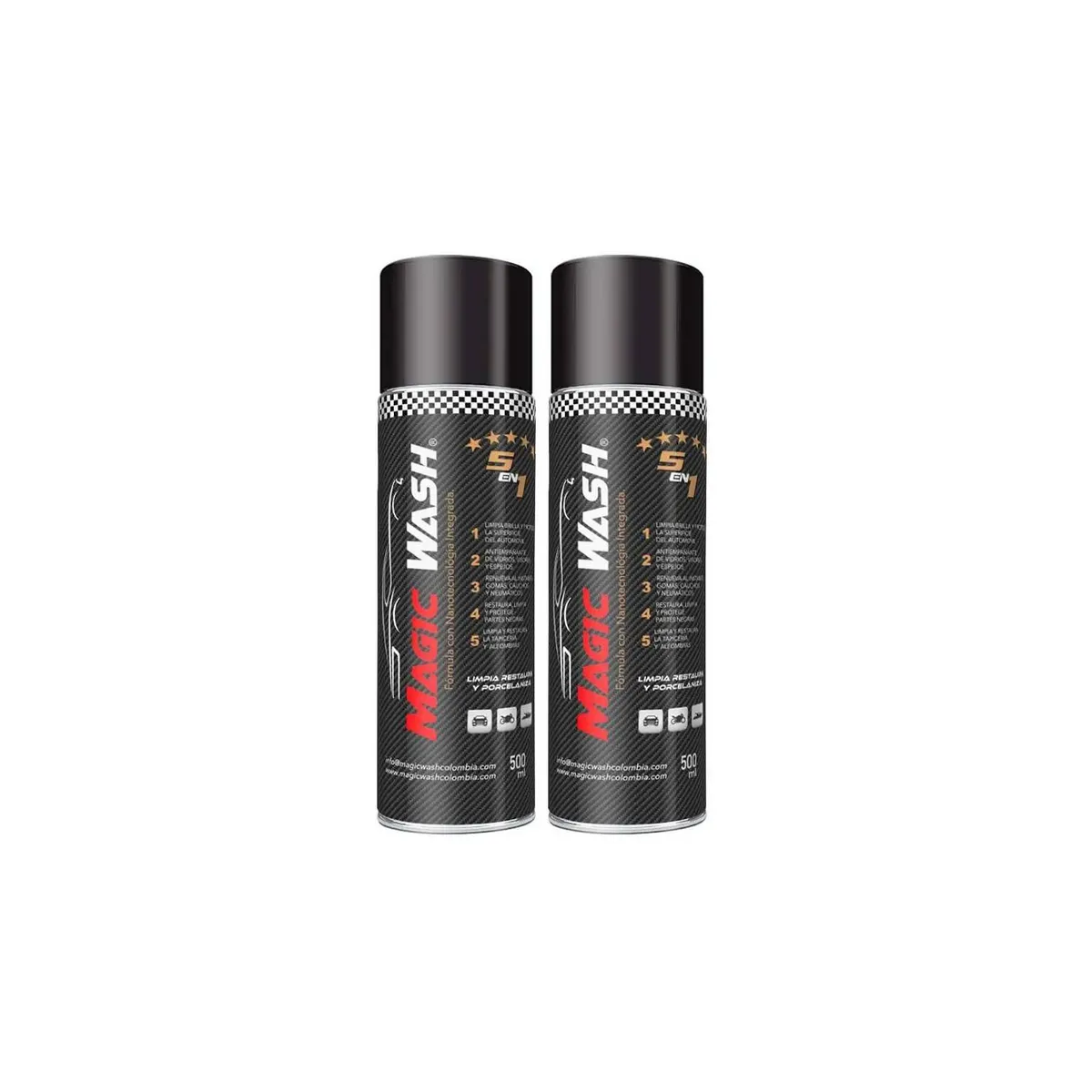 MAGIC WASH - Magic wash 5 en 1 porcelanizador