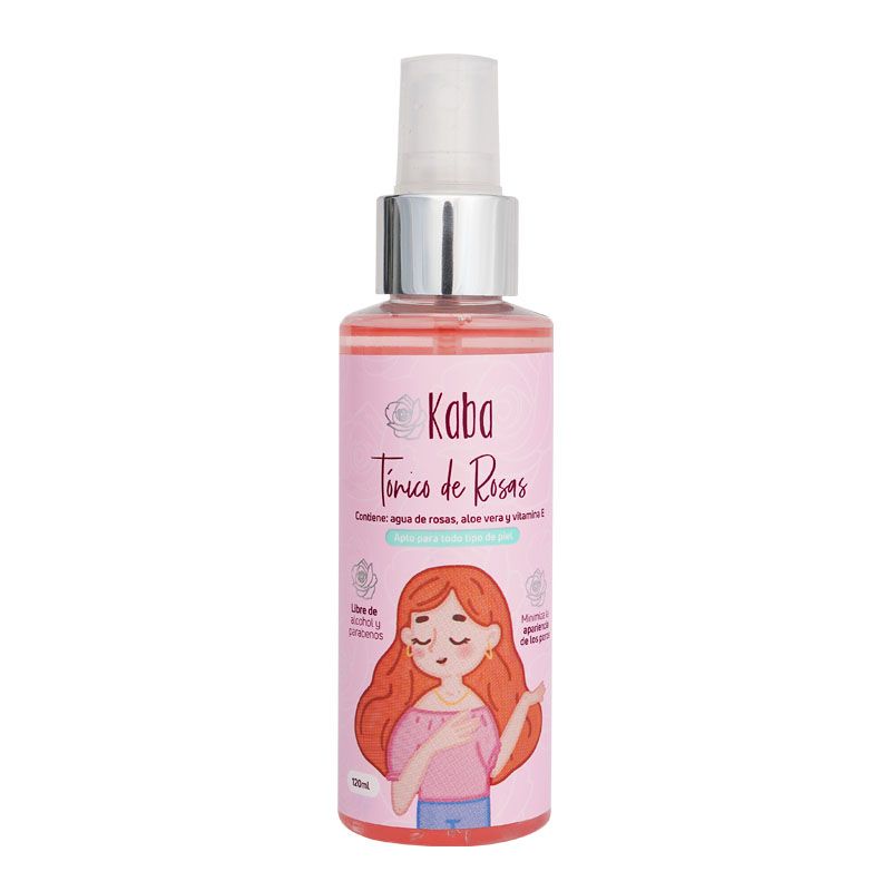 KABA - Tonico Facial de Rosas KABA 120 ml