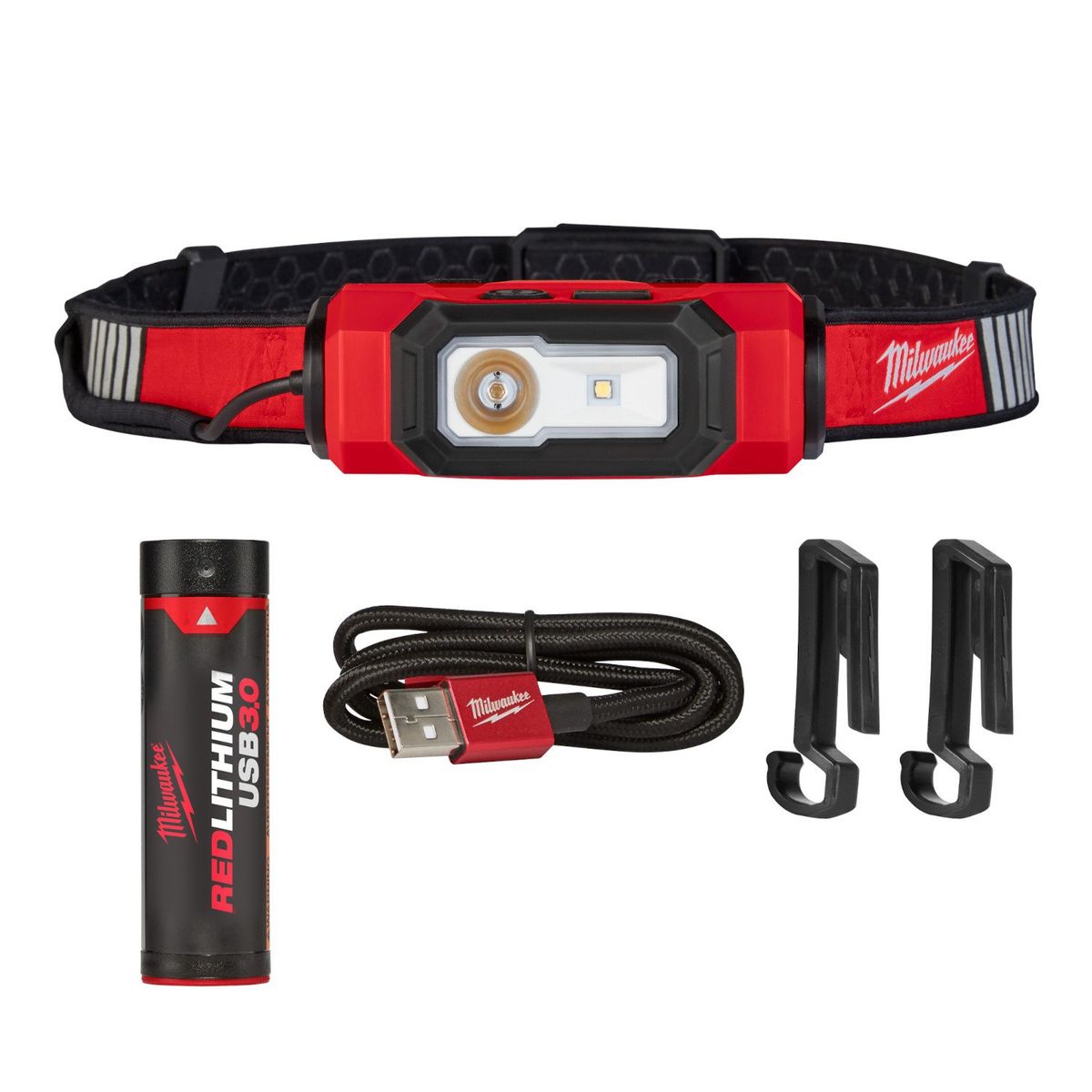 MILWAUKEE - Luz para casco REDLITHIUM™ USB BEACON™ Milwaukee Tool