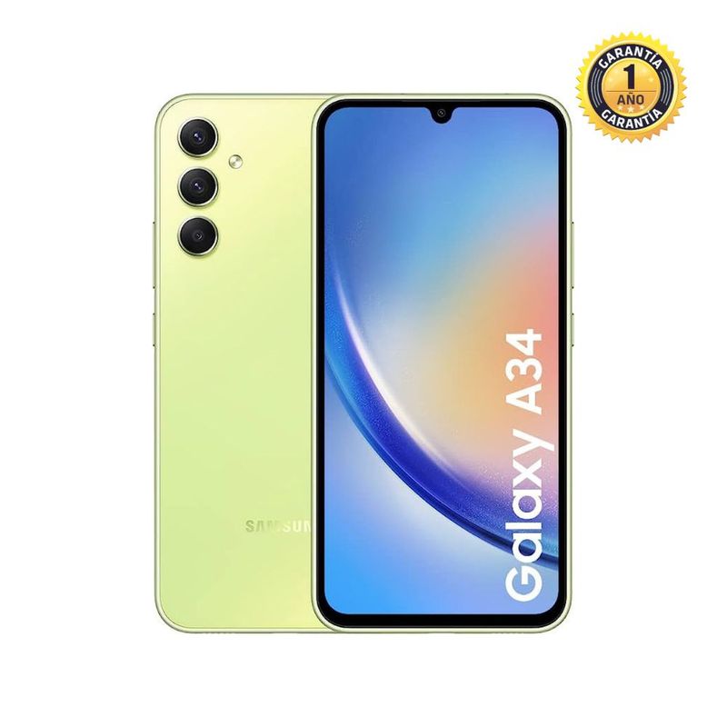SAMSUNG - Celular Samsung Galaxy A34 128GB - Verde