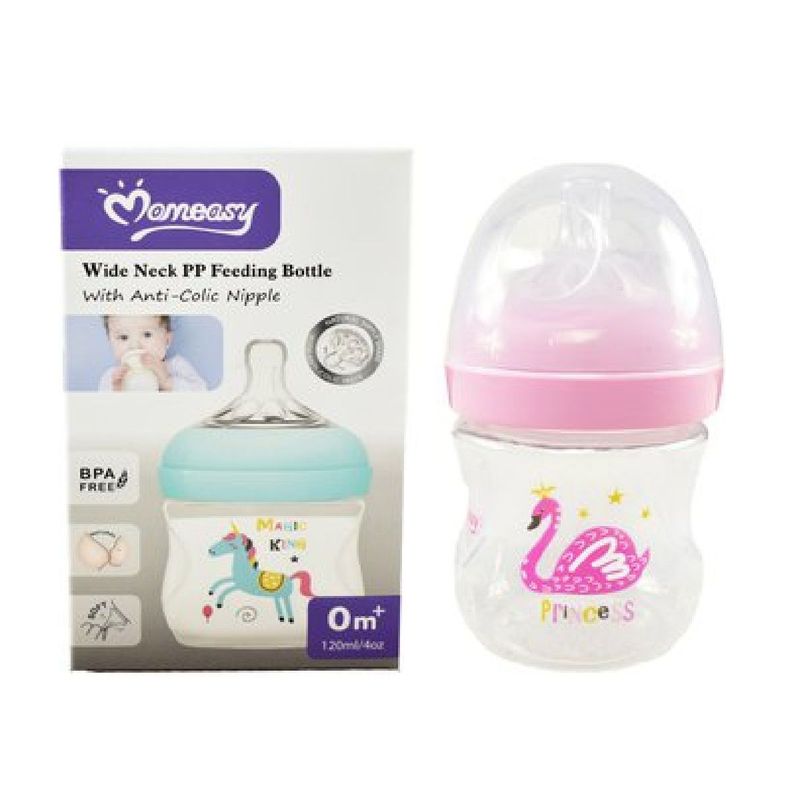 MUNDO BEBE - Tetero Anti Cólicos Para Bebé 4 Oz Anti cólicos