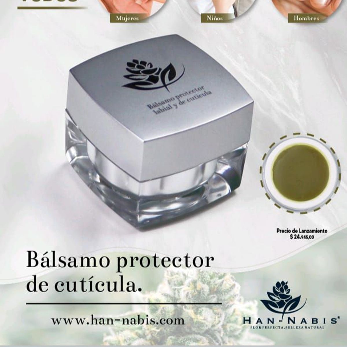 GENERICO - HNB BALSAMO PROTECTOR DE CUTICULAS C-&-De x 5g
