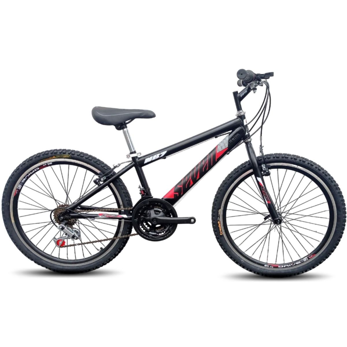 GENERICO - Bicicleta Todoterreno Niño 24 Rines en Alumino 18 cambios