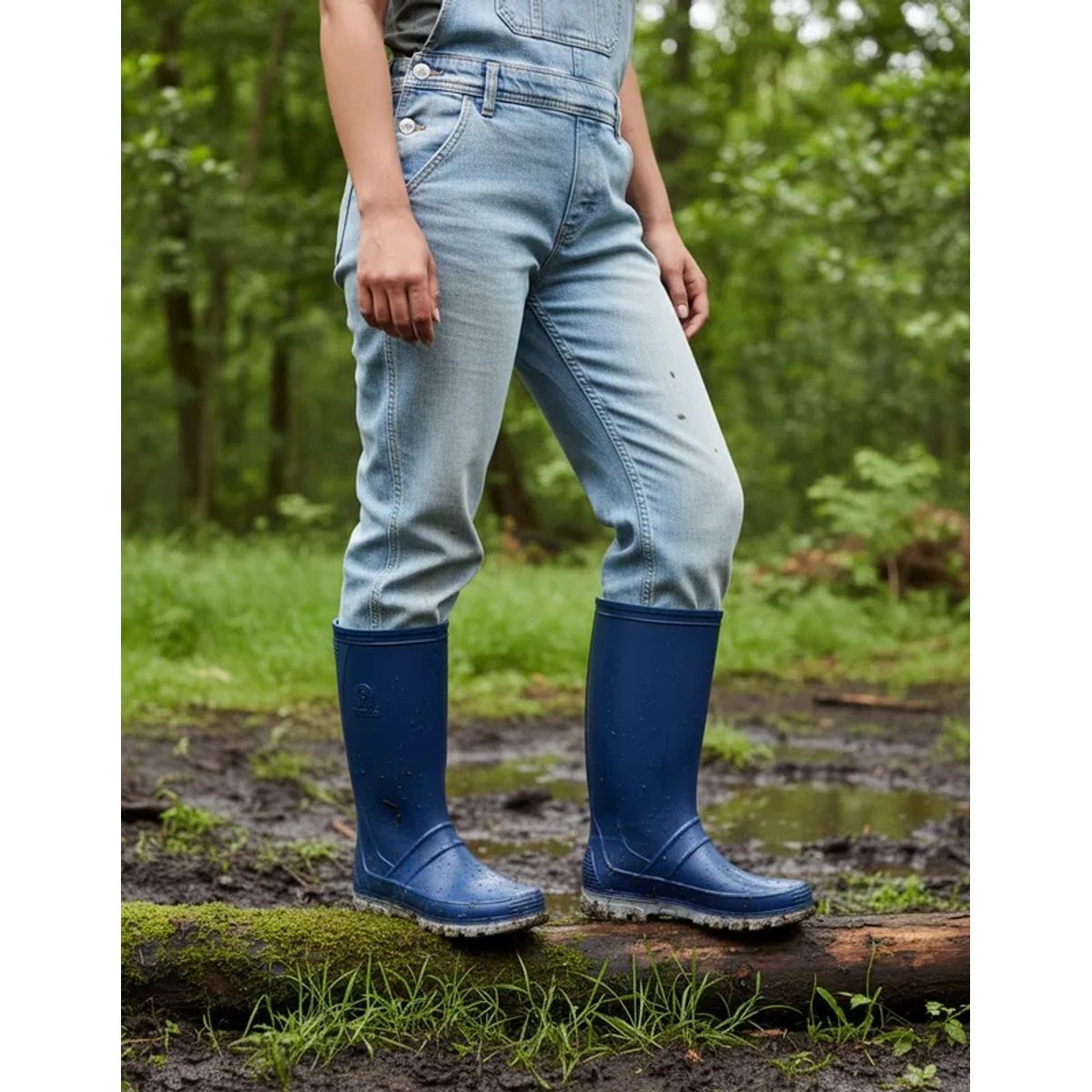 VENUS - Botas de Caucho Marca Venus Andina Color Azul Unisex