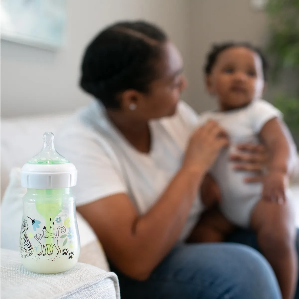 DR BROWNS - Teteros Dr Brown Decorado Jungla Option+ Boca Ancha 5 Oz x 2