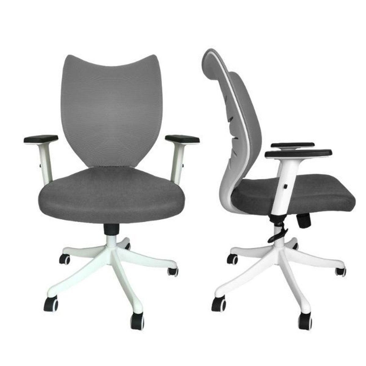 EKONOMODO COLOMBIA - Silla De Oficina Espina De Pescado Gris