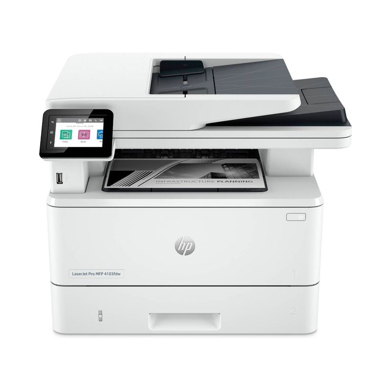 HP - Impresora HP LaserJet Pro MFP 4103fdw