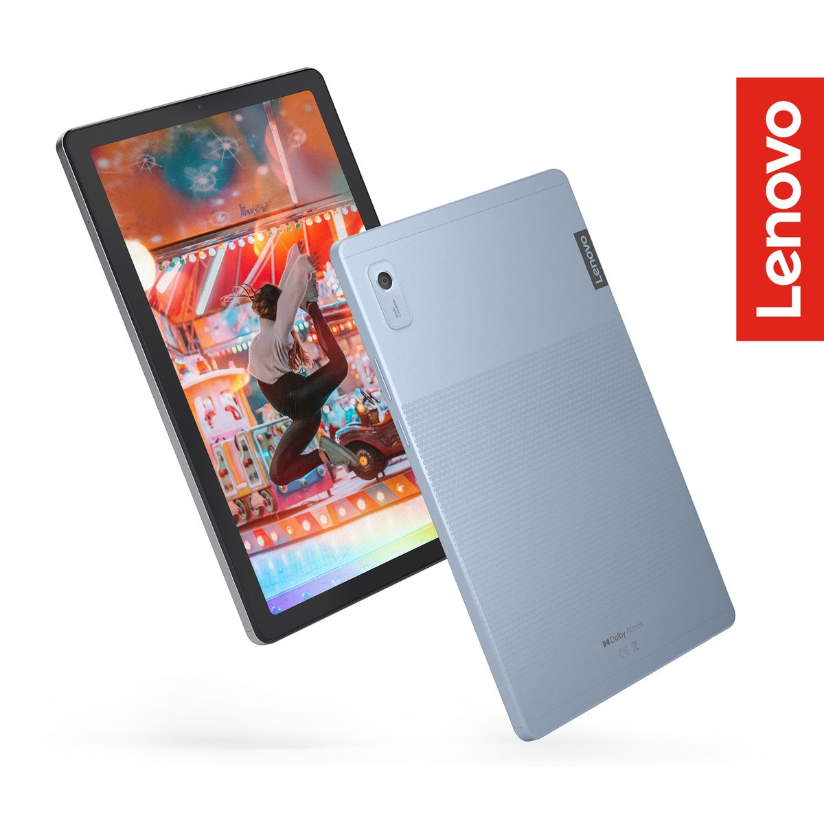 LENOVO - Tablet Lenovo Tab M9 4G LTE  4GB RAM 64GB  Pantalla 9” Multitáctil  Azul con funda