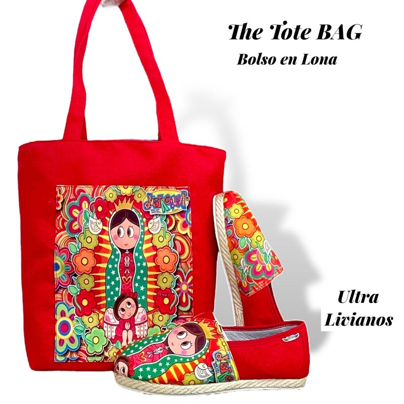 XIAN SHOES - combo alpargata virgen rojo
