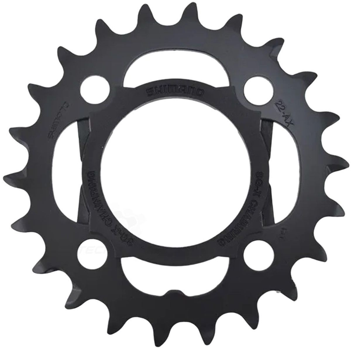 SHIMANO - Plato Coronilla Shimano Alivio M4000 9v Triplato 22 Dientes