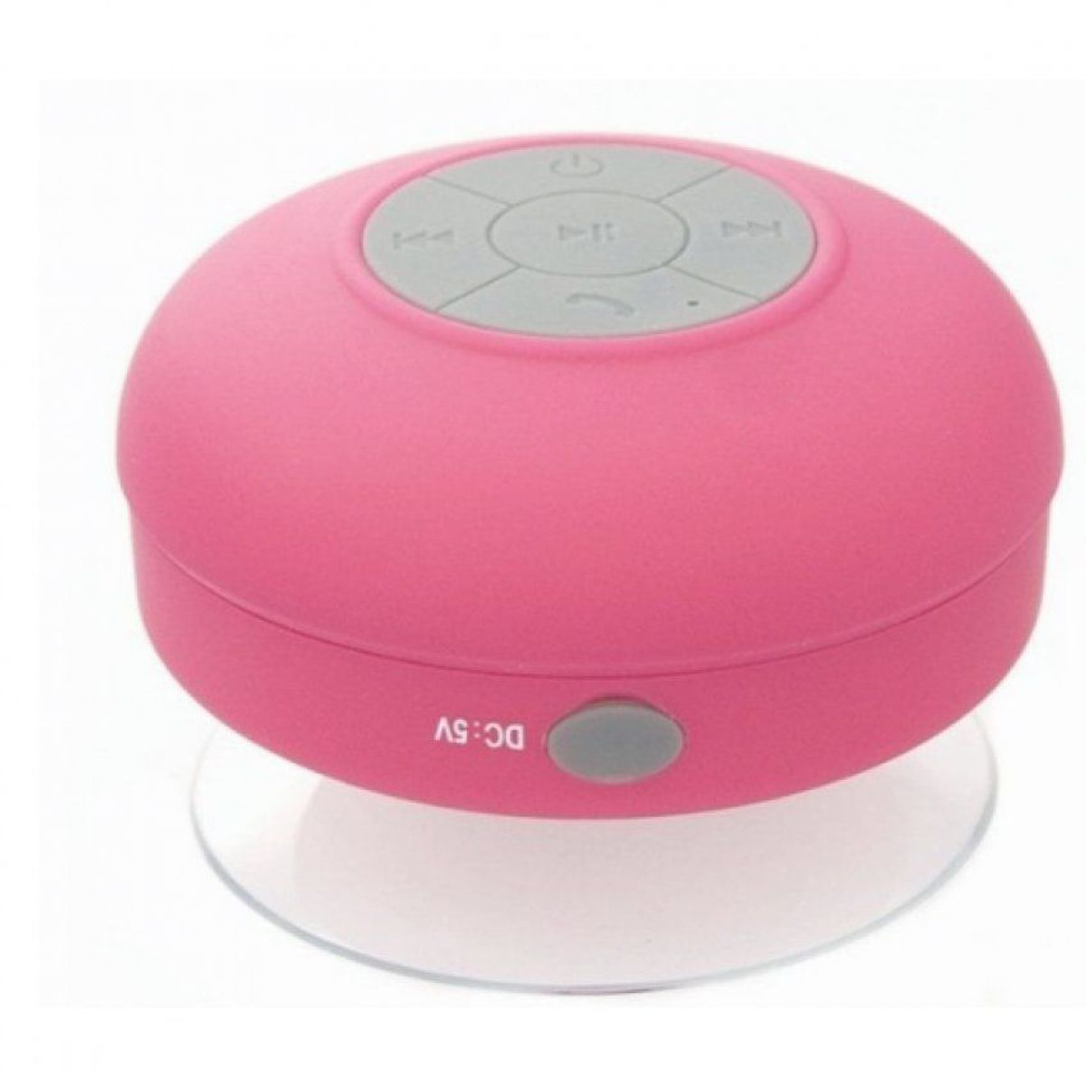 ONE PIXEL - Parlante Bluetooth Para Ducha Resistente Al Agua Rosado