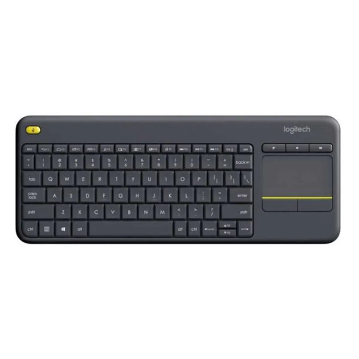 LOGITECH - Teclado  Touch Inalámbrico Logitech K400 Plus Tv Pc 920-007123