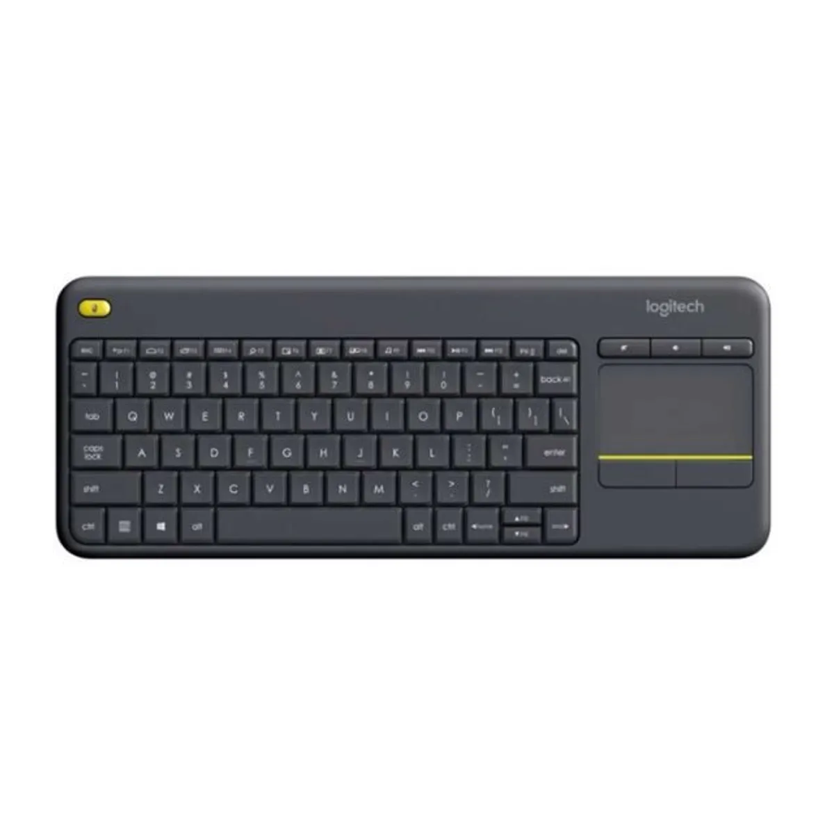 LOGITECH - Teclado  Touch Inalámbrico Logitech K400 Plus Tv Pc 920-007123