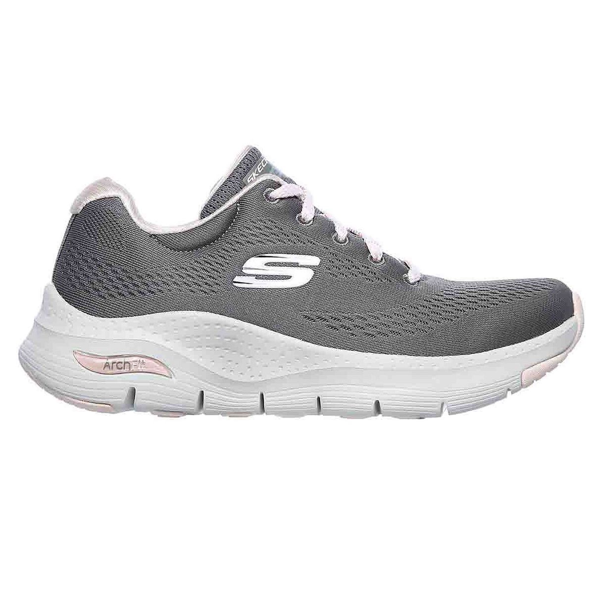 SKECHERS - Tenis Gris Skechers Mujer Arch Fit Sunny 149057GYPK