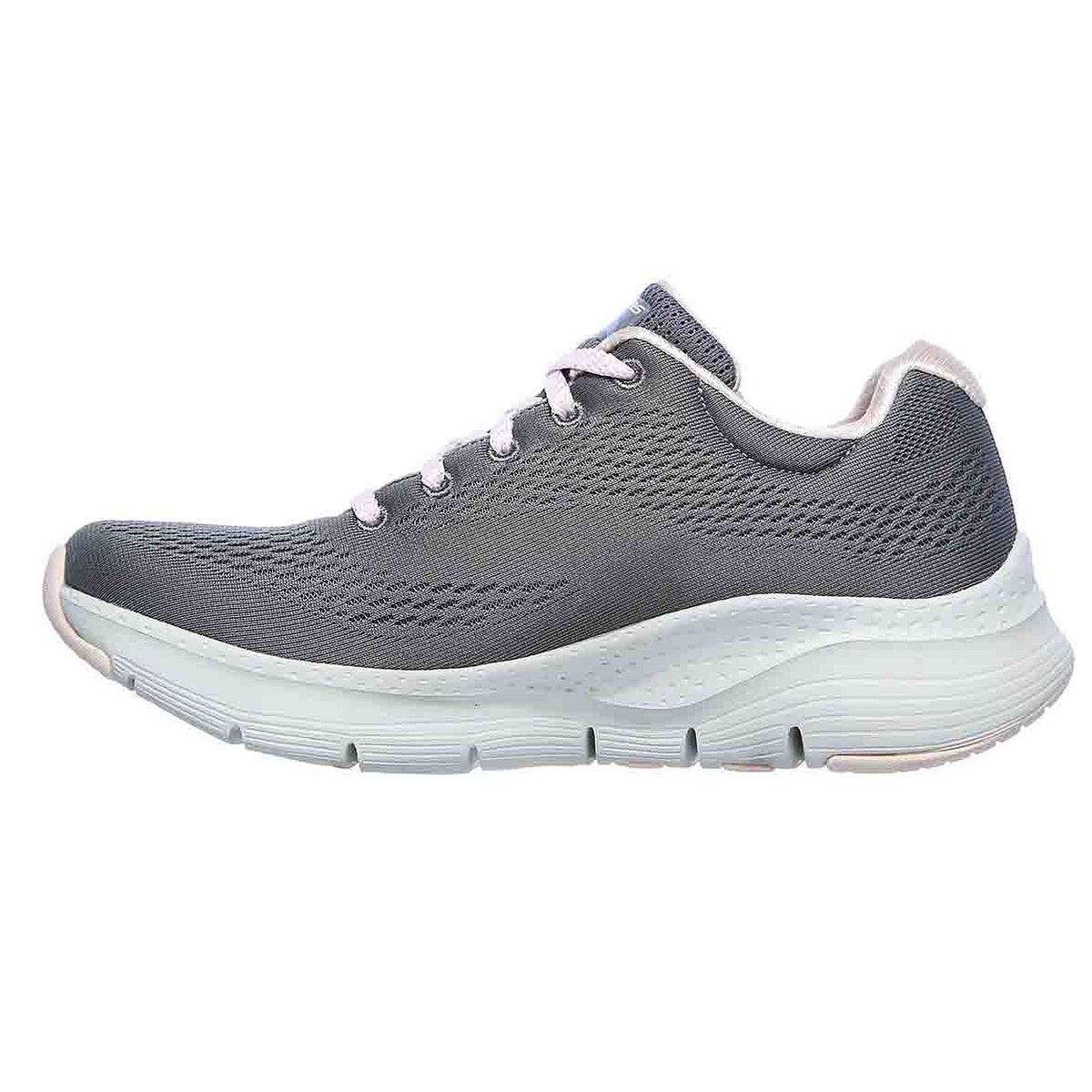 SKECHERS - Tenis Gris Skechers Mujer Arch Fit Sunny 149057GYPK