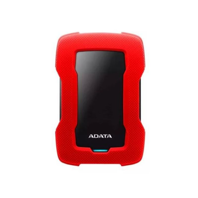 ADATA - Disco Duro Adata Externo Hd330 1 Tb Usb3.1 Rojo